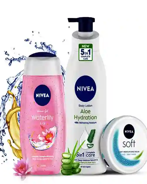Nivia Powder and Body Lotion